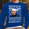 Once In Royal David City David Moyes  Christmas Jumper Everton (Copy)