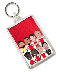 Arsenal Vector Heroes Keyring 2025-26