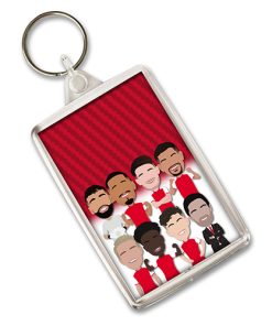Arsenal Vector Heroes Keyring 2026-27