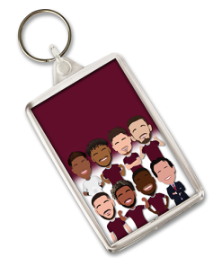 Aston Villa Vector Heroes Keyring 2026-27
