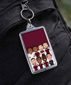 Aston Villa Vector Heroes Keyring 2026-27 - Image 3