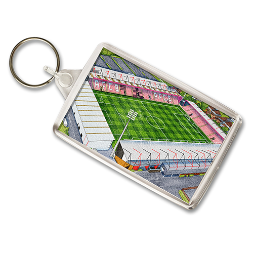 Bournemouth Around The Grounds Vitality Stadium Water Colour Keyring
