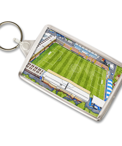 Bristol Rovers Around The Grounds Memorial Stadium Water Colour Keyring