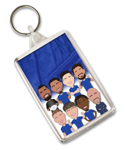 Chelsea Vector Heroes Keyring 2025-26