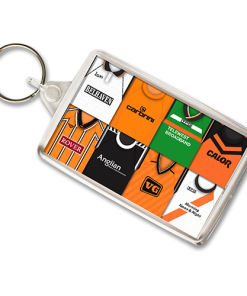 Dundee United Retro Shirt Montage Keyring