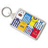 Kilmarnock Retro Shirt Montage Keyring