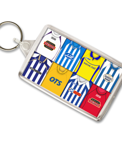 Kilmarnock Retro Shirt Montage Keyring