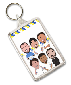 Leeds Vector Heroes Keyring 2025-26