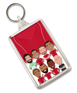 Liverpool Vector Heroes Keyring 2025-26