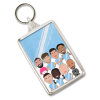 Man City 2025-26 Vector Heroes Keyring