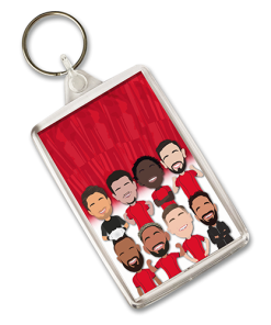Man Utd 2025-26 Vector Heroes Keyring
