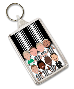 Newcastle Utd Vector Heroes Keyring 2026-27