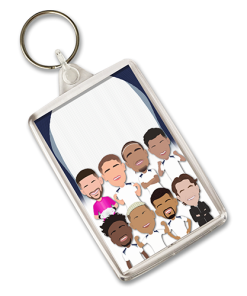 Spurs 2025-26 Vector Heroes Keyring