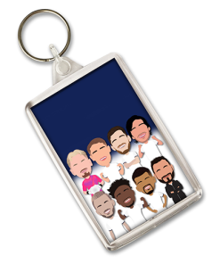 Spurs 2026-27 Vector Heroes Keyring