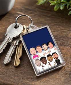 Spurs 2026-27 Vector Heroes Keyring - Image 2