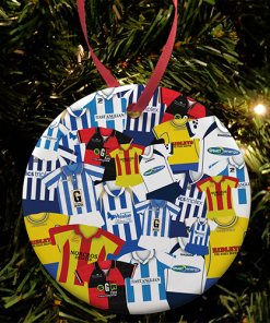 Colchester United Retro Mash Christmas Tree Decoration Classic Kits