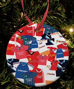 Crewe Alexandra Retro Mash Christmas Tree Decoration Classic Kits