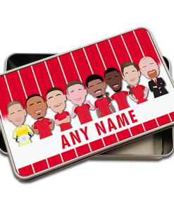 Forest 2025-26 Personalised Pencil Tin Case Vector Heroes