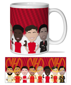 Arsenal Players Mug 2026-27 Vector Heroes