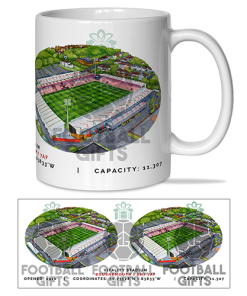 Bournemouth Around The Grounds Vitality Stadium Water Colour Mug Cup