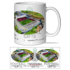 Bristol City Around The Grounds Ashton Gate Stadium Water Colour Mug Cup