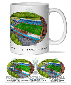 Carlisle United Around The Grounds Brunton Park Water Colour Mug Cup