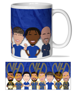 Chelsea Players Mug 2025-26 Vector Heroes