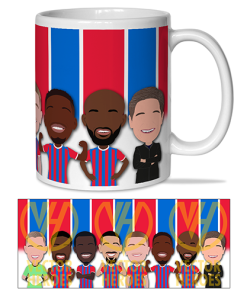 Crystal Palace Players Mug 2025-26 Vector Heroes