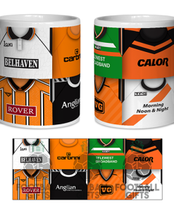 Dundee United Retro Shirt Montage Mug