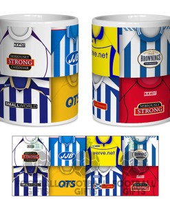 Kilmarnock Retro Shirt Montage Mug