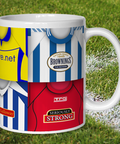 Alternative view of Kilmarnock Retro Shirt Montage Mug