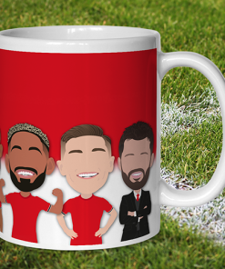 Alternative view of Man Utd Players Mug 2026-27 Vector Heroes