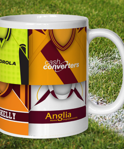 Alternative view of Motherwell Retro Shirt Montage Mug