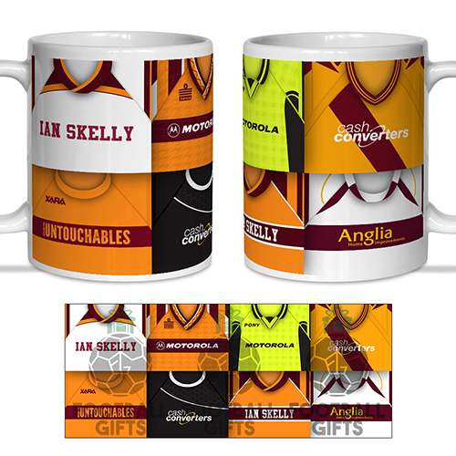 Motherwell Retro Shirt Montage Mug