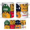Newport County Retro Shirt Montage Mug