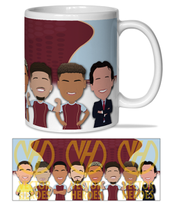 Villa Players Mug 2025-26 Vector Heroes
