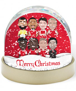 Arsenal 2025-26 Vector Heroes Snow Globe