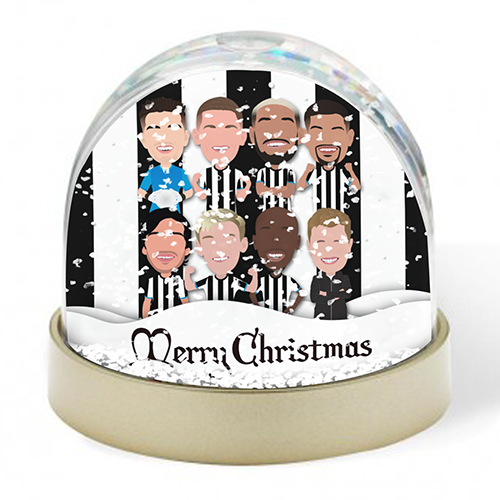 Newcastle 2025-26 Vector Heroes Snow Globe