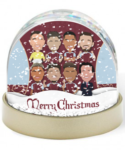 Villa 2025-26 Vector Heroes Snow Globe