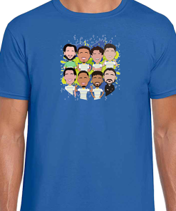 Leeds 2026-27 Vector Heroes Blue T-Shirt