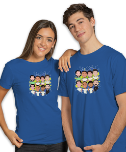 Leeds 2026-27 Vector Heroes Blue T-Shirt - Image 2