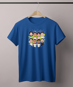 Leeds 2026-27 Vector Heroes Blue T-Shirt - Image 4