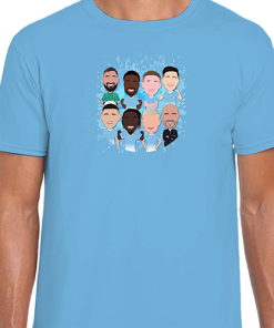 Man City 2026-27 Vector Heroes Light Blue T-Shirt