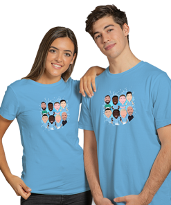 Man City 2026-27 Vector Heroes Light Blue T-Shirt - Image 2