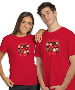 Alternative view of Man Utd 2026-27 Vector Heroes Red T-Shirt