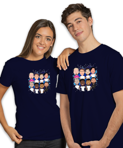 Spurs 2026-27 Vector Heroes Navy T-Shirt - Image 2