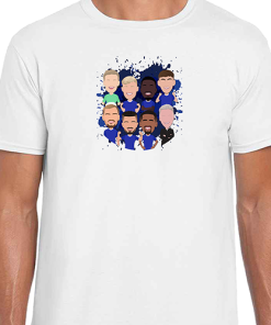 Everton 2025-26 Vector Heroes White T-Shirt
