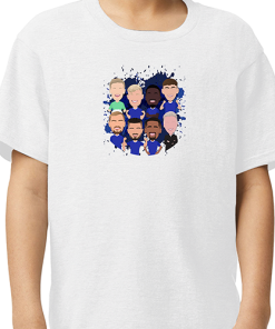 Alternative view of Everton 2025-26 Vector Heroes White T-Shirt