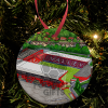 Charlton Athletic Around The Grounds The Valley Stadium Water Colour Christmas Tree Decoration Bauble