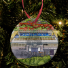 Preston Around The Grounds Deepdale Stadium Water Colour Christmas Tree Decoration Bauble